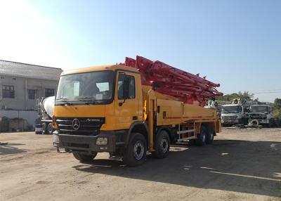 China 320kw Compact 46m Cement Boom Truck Actors 4141 For Concrete Transmission for sale