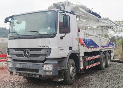 China 120m3/H Truck Mounted Beton Pump , 38m Concrete Pump 4 Boom With Diesel Engine for sale