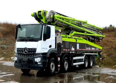 China 315KW 59X-6RZ New Concrete Pump Truck Benz Actros 8x4 High Volume 180m3/H for sale