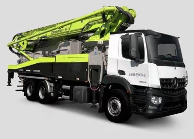 China Safety Frame 52m Concrete Boom Pump Truck Euro 6 Emission 3 Axis for sale