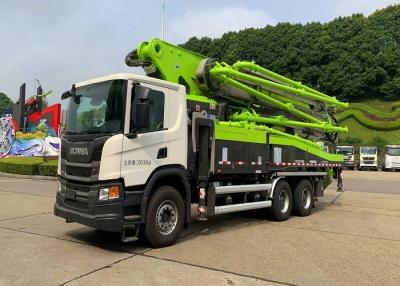 China Zoomlion 52m New Concrete Pump Truck High Pressure Pumping Hydraulic for sale