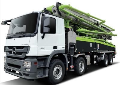 China Euro 5 Emission Boom Concrete Pump Truck 48m 3 Axis  New Condition for sale