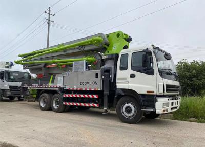 China ZOOMLION Renewed Beton Pump Truck Second Hand ISUZU 3 Axles 47 Meter for sale