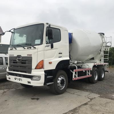 China Used Hino 700 Second Hand Concrete Mixer Truck 10m3 for sale