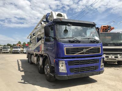 China Zoomlion Refurbished Used Concrete Pump Truck Volvo Chassis FM400 for sale