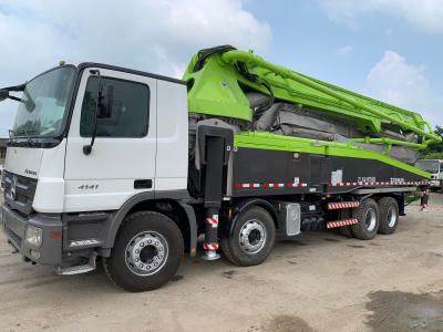 China Mercedes BENZ Truck Mounted Zoomlion 52m Used Beton Pump for sale