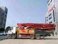 China 180m3/H 52m Boom 2nd Hand Concrete Pump Truck With 6 Boom Section for sale