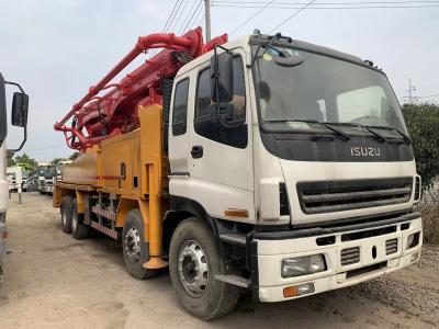 China 2012 Putzmeister 42m Used Concrete Pump Truck With Isuzu Chassis for sale