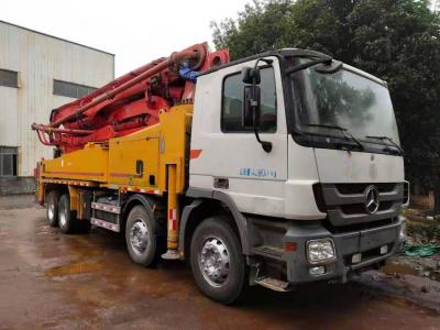 China 49m Used 2012 Putzmeister Pump Truck 331KW With Mercedes Benz Chassis for sale