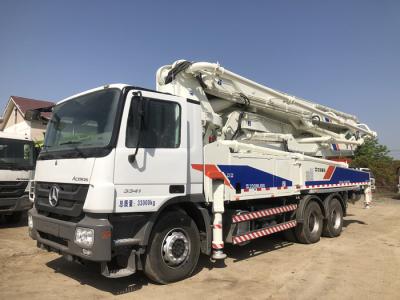 China Zoomlion 47M 5 Boom Used Concrete Pump Truck For Underground Construction for sale