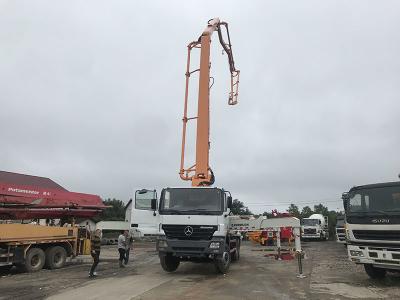 China CE 33m Used Concrete Pump Truck Ensuring Safety And Reliability Boom System for sale