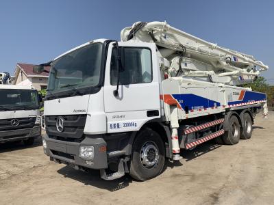 China Used 294KW Concrete Beton Pump, 3 Axles Cement Boom Pumping Machine for sale