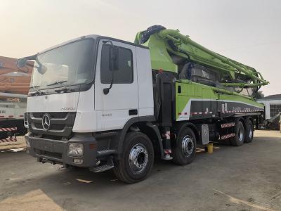 中国 13670*2500*4000mmのディーゼル使用された具体的なポンプ トラックの頑丈な構造機械 販売のため