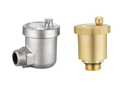 China Brass Automatic Air Vents Valve Nickel Plated 3/8'' BSP for sale