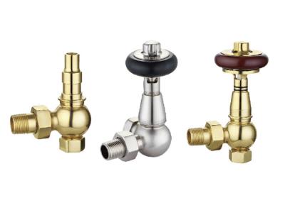 China Classic Trv Traditional Radiator Valves Corner Type 1/2 Inches For 15mm Copper for sale