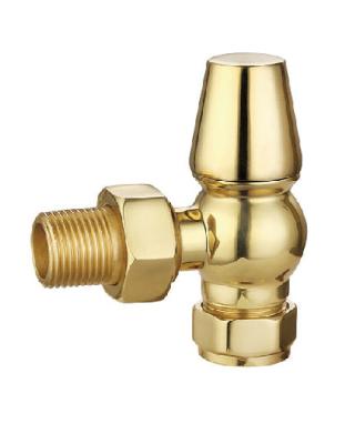 China Column Traditional Style Radiator Valves 15mmx1/2'' For Copper Pipe for sale
