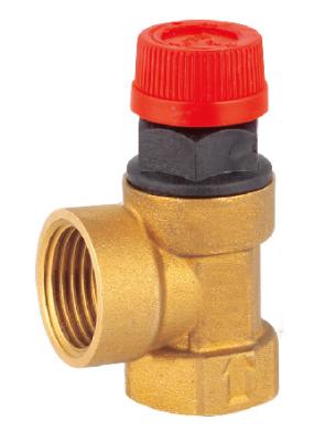 China Brass Compressor Water Heater Safety Valve Female Connections 1/2'' for sale