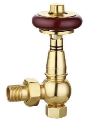 China Wax Sensor Classic Trv Traditional Radiator Valves 15mmx1/2'' For Copper Pipe for sale