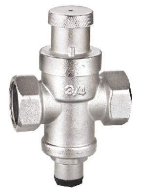 Chine Réducteur de valve de régulateur de pression d'eau réglable 1-5 bar 3/4'' F X F PRV à vendre