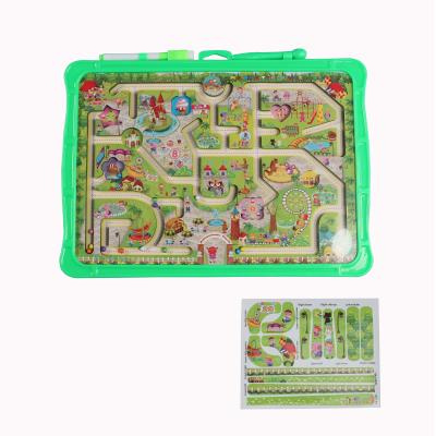 China Kids Magnetic Bead Maze Game Montessori Educational Toy for 3 year olds for sale