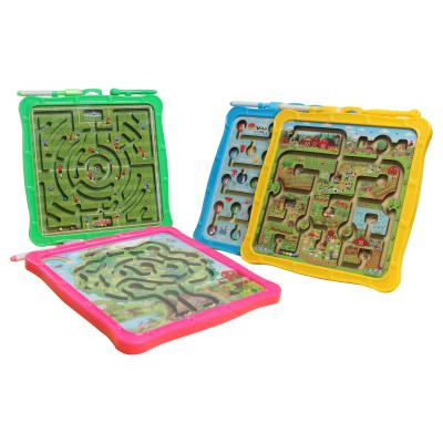 China ROHS Eco Preschool Educational Toys Magnetic Drawing Board With Rolling Beads for sale