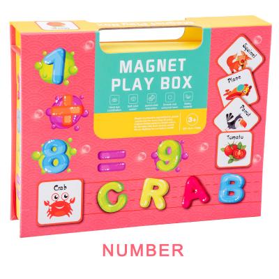 China Preschool Number Recognition Magnetic Jigsaw Puzzle Book For 3 Year Olds Kids for sale