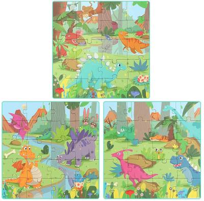 China Kids Educational Toy Custom Magnetic Jigsaw Puzzles Combination Book For 4-8 Ages for sale
