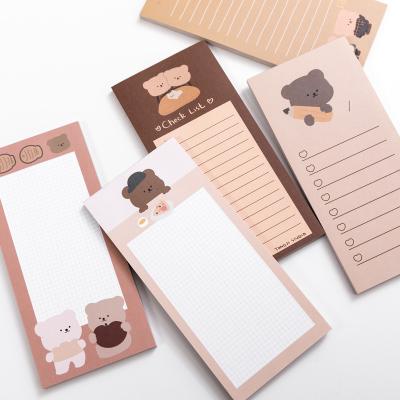 China Cute Self Adhesive Magnetic Grocery List For Firdge Shopping Notepads for sale