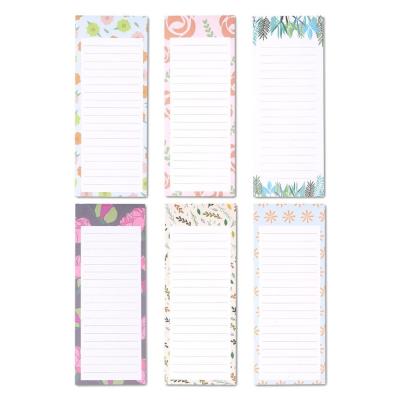 China CMYK Magnetic Fridge Notepads Shopping Grocery List Pad For School for sale