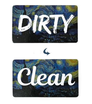 Chine indicateur magnétique de Clean Sign Dirty de lave-vaisselle de réversible de la CE d'odm à vendre