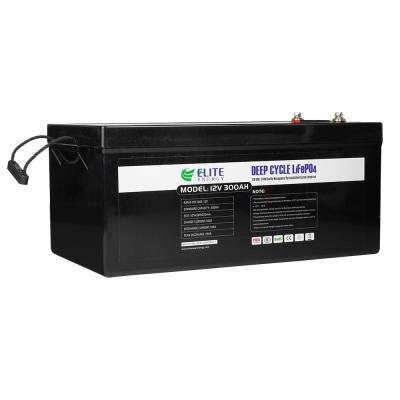China Light Weight 300Ah 12v Lithium Deep Cycle Battery Non Polluting for sale