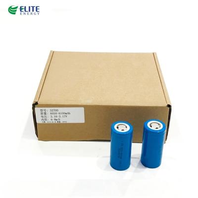 China 5000 Cycles Cylindrical Lithium Iron 3.2V 6Ah 32650 Lifepo4 Cells for sale