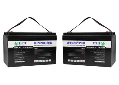 China 12 Volt LiFePO4 Lithium 120Ah Portable Li Ion Battery Solar System for sale