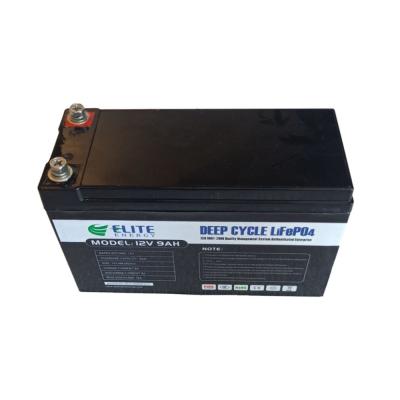China Rechargeable ESS Lithium Ion 12V 9Ah LiFePO4 Golf Trolley Battery for sale