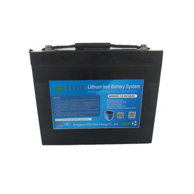 China 12V 512wh Lithium Ion Battery Energy Storage 40Ah LiFePO4 Battery Pack for sale
