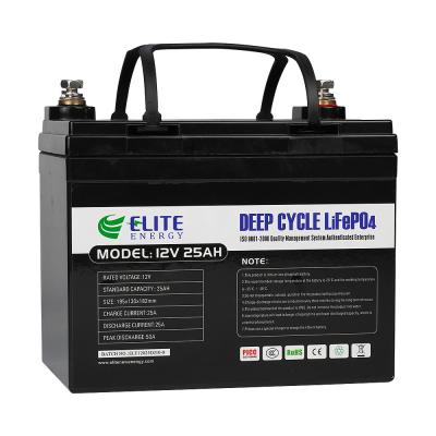 China Luz portátil de Ion Battery For Solar Street del litio de LiFePO4 12V 25Ah en venta