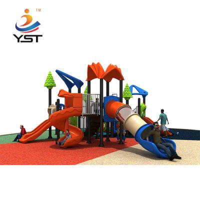 China Customized Children Playground Slides Outdoor Kids Plastic Anti UV for sale
