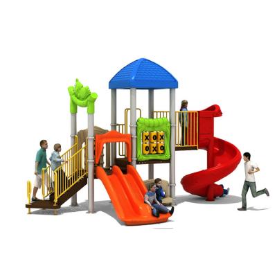 China Equipo de la diapositiva del patio de los niños fuera de multicolor al aire libre en venta