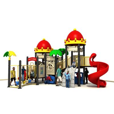 China Customized Amusement Park Playground Slides Children Outdoor Plastic for sale