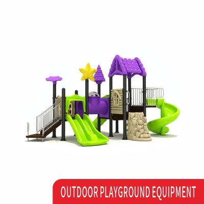 China Outdoor Kids Play Games Playground Swings Slides Children Garden Equipment for sale