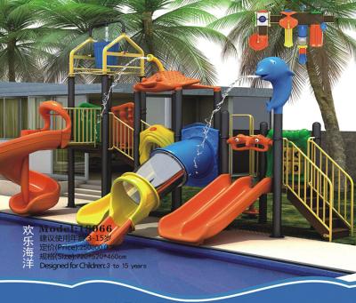 China China Supplier School Children Toy Outdoor Playground Plastic Combined Slide For Kids for sale