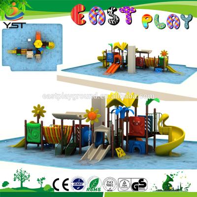 China Children Backyard Water Play Equipment 1070 * 705 * 350 Cm ISO Approved for sale