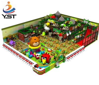 China Professional Indoor Soft Play Equipment Plastic Indoor Adventure Playground for sale
