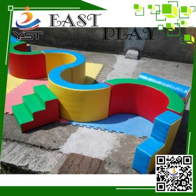 China Nursery Indoor Soft Play Equipment Corrosion Resistance 1-2 Player Capacity for sale
