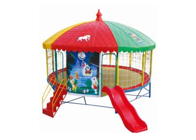 China Safety Indoor Bungee Trampoline , Inflatable Bungee Trampoline With Protect Net for sale