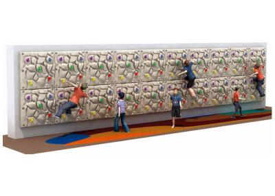 China Eco Friendly Wooden Climbing Wall 114 Cm Length 3 Mm Thickness Custom Design for sale