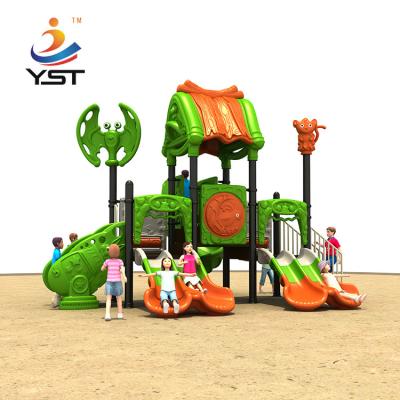 China Safety Kids Playground Slide Galvanized Steel Pipe Apply To 3 - 15 Years Old for sale