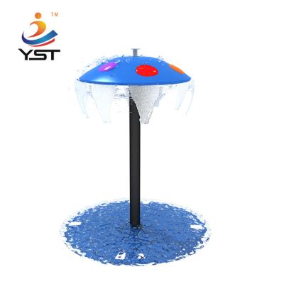 China LLDPE Water Park Playground Equipment Single Pole Mushroom Spray Umbrella for sale