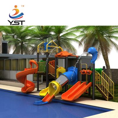 China Professional Kids Water Play Equipment 980 * 540 * 610 Cm CAD Instruction for sale