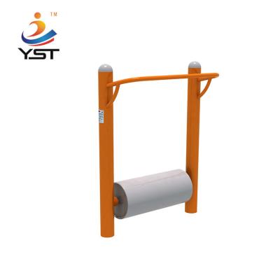 China Soft Covering PVC Workout Playground Equipment Pull Up Bar Single Double Roller for sale